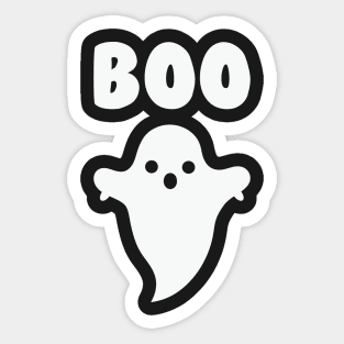 Boo Sticker